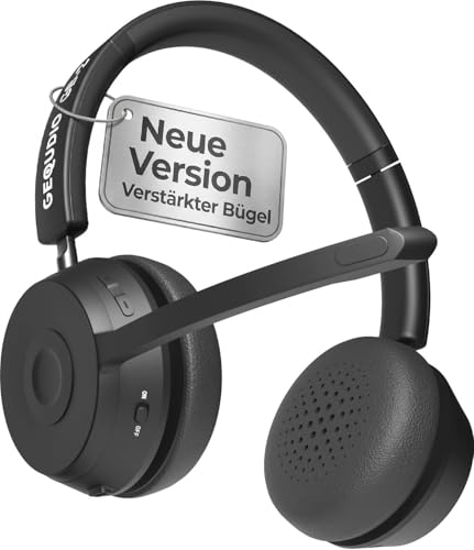 Stereo-Bluetooth-Headset Gequdio GB-2 mit Mikrofon und Noise Cancelling