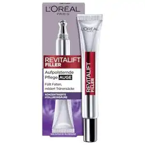 L’Oreal Paris Hyaluron Augenserum mit Doppel-Applikator