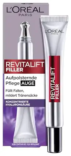 L’Oreal Paris Hyaluron Augenserum mit Doppel-Applikator