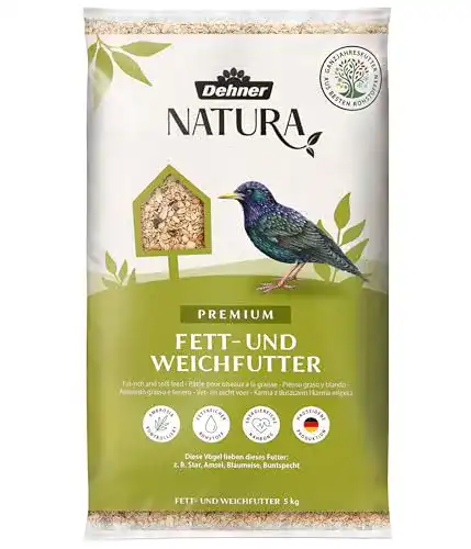 Vogelfutter Dehner Natura Premium Wildvogelfutter für Wildvögel, 5 kg