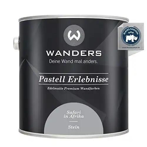 Wandfarbe Grau Wanders24 Pastell Erlebnisse 2,5L