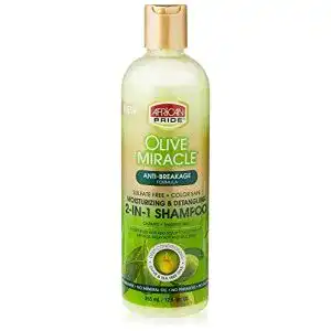 2-in-1 Shampoo African Pride Olive Miracle Anti-Breakage 355 ml