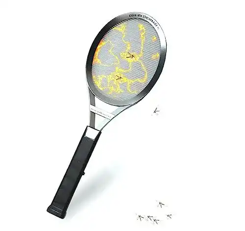 Elektrische Fliegenklatsche von InsektenSchröter mit Tragetasche