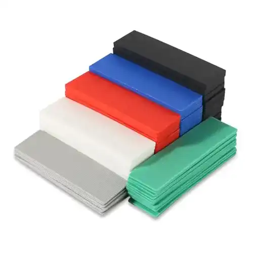 Verglasungsklötze Hfdongl 60 Stück Kunststoff Set 100 x 28 x 1-6 mm