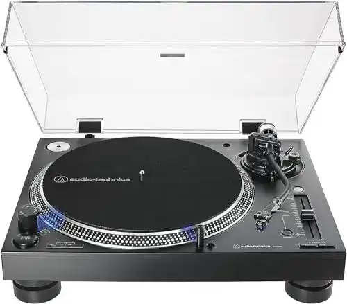 DJ-Plattenspieler Audio-Technica LP140XPBKEUK mit Direktantrieb