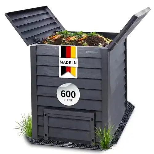 Thermo-Komposter Garantia Thermo-Wood 600 Liter mit Bodengitter