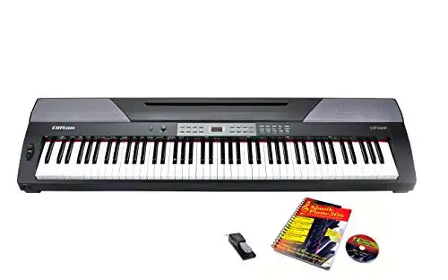 Clifton Stage Piano DP 2600 mit Notenbuch und Fußpedal