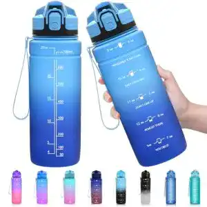 Kunststoff-Trinkflasche Zounich für Kinder, auslaufsicher und BPA-frei