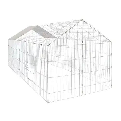 Freilaufgehege Wiltec für Kaninchen 180 x 75 x 75 cm