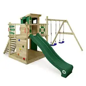 Wickey Spielturm Klettergerüst Smart Camp mit Schaukel und Rutsche