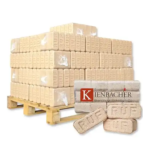 Holzbriketts Kienbacher 500 kg RUF Hartholz Briketts für Wärme