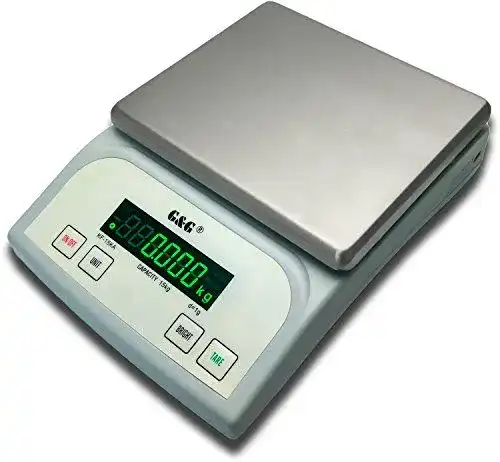 Briefwaage G&G KF15KA|B, 15kg-1g |0,1g Feinwaage Tischwaage