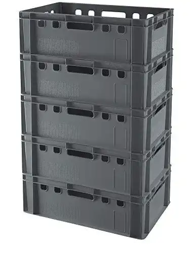 Fleischerkisten Logiplast 5 Stück E2 Kisten 60 x 40 x 20 mm