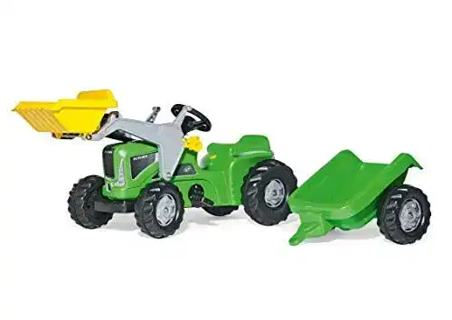 Trettraktor mit Anhänger von Rolly Toys für Kinder von 2,5 bis 5 Jahren