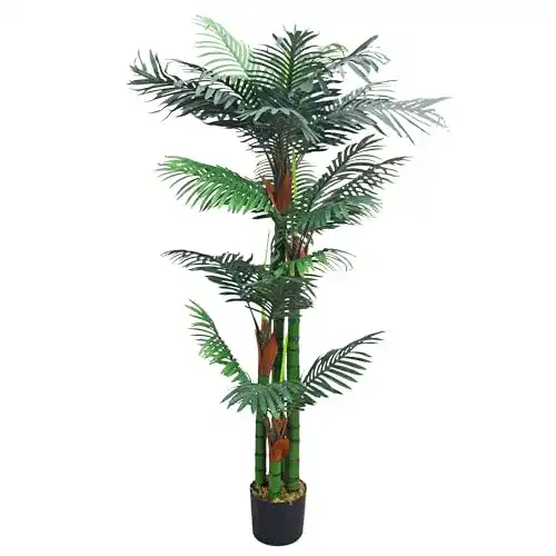 Kunstpalme Decovego große künstliche Palme für Innen und Außen