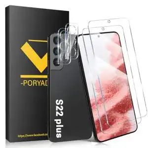 Samsung Galaxy S22 Plus Panzerglas Schutzfolie 2 Stück Set