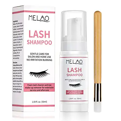 Wimpernshampoo Mererke für Wimpernverlängerung und Reinigung