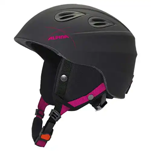 Skihelm Alpina Sports Unisex Erwachsene Junta 2.0 in Schwarz-Rosa