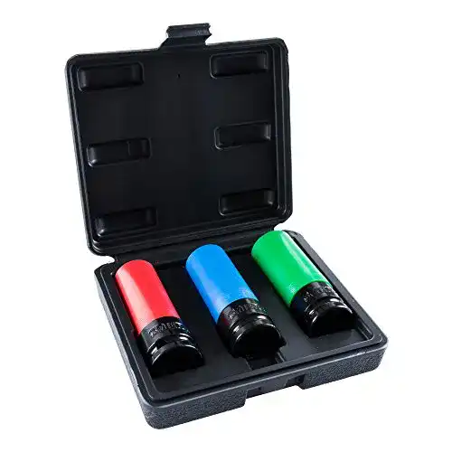 Schlagschrauber-Nüsse Stier Kraft Steckschlüssel Set 1/2 Zoll
