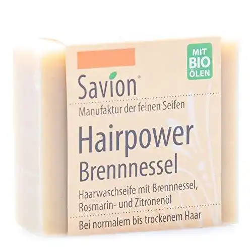 Haarwaschseife Savion Hairpower Brennessel 85 g
