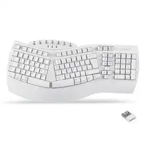Ergonomische Tastatur Perixx 11620 Periboard-612 mit Dual-Modus