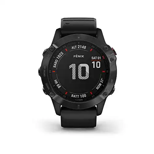 Garmin fenix 6 Pro GPS-Multisport-Smartwatch mit Herzfrequenzmessung