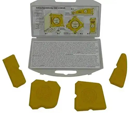 Fugenglätter Set 4-teilig von Fugenstar für präzise Fugenbearbeitung