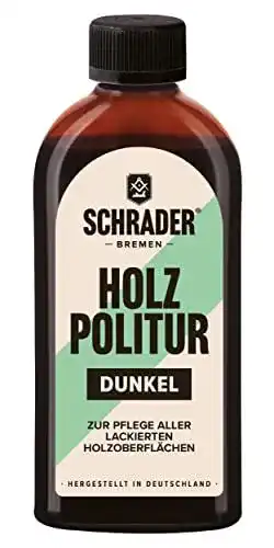 Möbelpolitur Schrader Bremen Holzpolitur dunkel für lackierte Möbel
