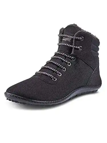 Leguano Kosmo Barfußschuhe in Schwarz, Größe 39
