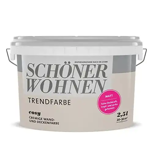 Schöner Wohnen Wandfarbe 2,5L Trend Matt Cosy