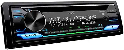 JVC KD-DB912BT Autoradio mit DAB+ und Bluetooth-Freisprecheinrichtung