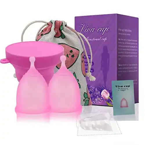 Aomiduo Menstruationstasse – Wiederverwendbarer Menstruationsbecher