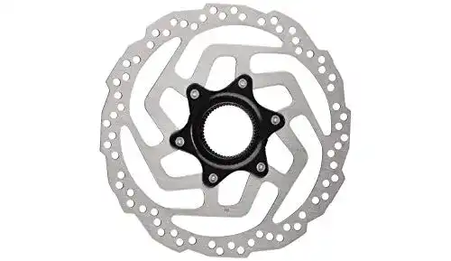 Shimano SM-RT10 Bremsscheibe in Silber mit 160mm Durchmesser
