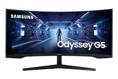 Samsung 34 Zoll Gaming Monitor C34G55TWWR in Schwarz