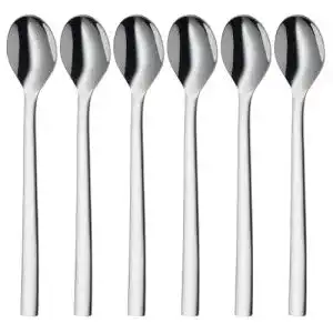 WMF Nuova Latte Macchiato Löffel Set, 6-teilig, 19 cm