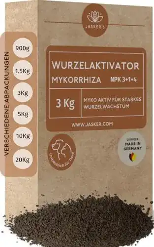 Mykorrhiza Jasker’s Wurzelaktivator 3 Kg – Bewurzelungspulver für Pflanzen