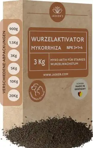 Mykorrhiza Jasker’s Wurzelaktivator 3 Kg – Bewurzelungspulver für Pflanzen
