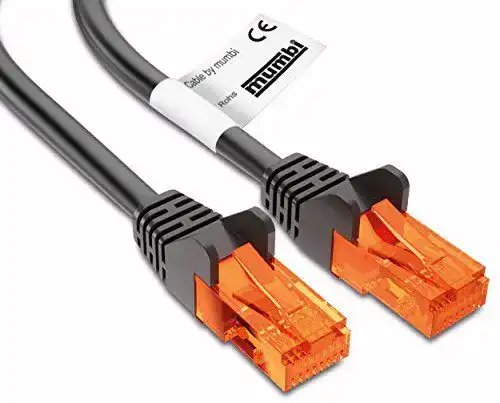 Cat5e Netzwerkkabel 20m Mumbi LAN Kabel mit RJ45 Stecker