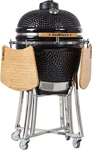 Keramikgrill AsVIVA RedNeck mit 47 cm Grillfläche für BBQ