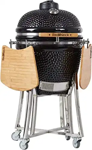 Keramikgrill AsVIVA RedNeck mit 47 cm Grillfläche für BBQ