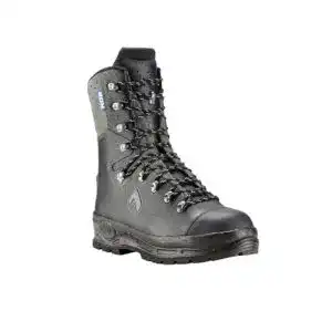 Schnittschutzstiefel Haix Kox Protector 2.0 in Schwarz/Grau, Größe 41