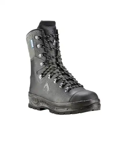 Schnittschutzstiefel Haix Kox Protector 2.0 in Schwarz/Grau, Größe 41
