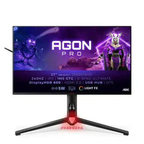 AOC Agon Pro AG274QG Gaming-Monitor 27 Zoll QHD
