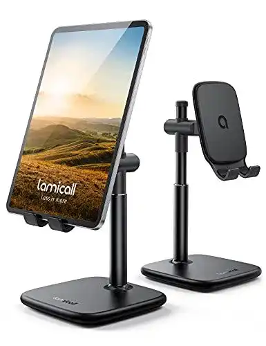 Lamicall Tablet Halterung Verstellbarer Tablet Ständer für optimale Stabilität