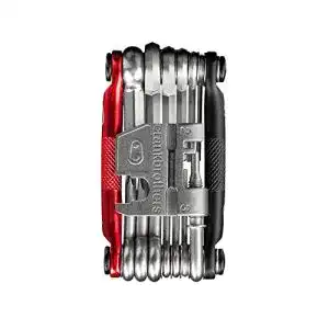 Fahrrad-Multitool Crankbrothers Multi-19 Werkzeug in schwarz/rot