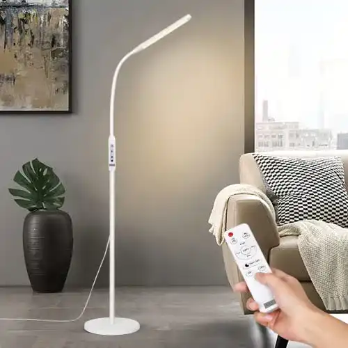 Stehlampe Büro A.T.Lums LED dimmbar für Leseecke