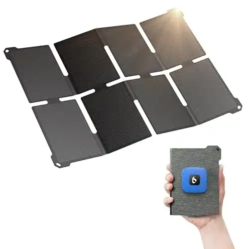 Solar Ladegerät BigBlue 36W PD20W mit USB C und DC-Ausgängen
