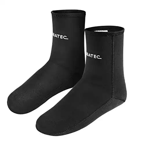Neoprensocken Scubatec aus 2 mm Neopren für Wassersport
