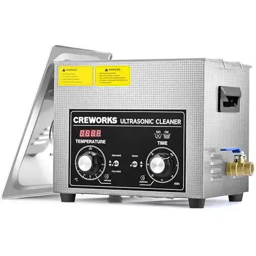 Ultraschallreinigungsgerät 10 Liter von Creworks mit Heizung und Timer