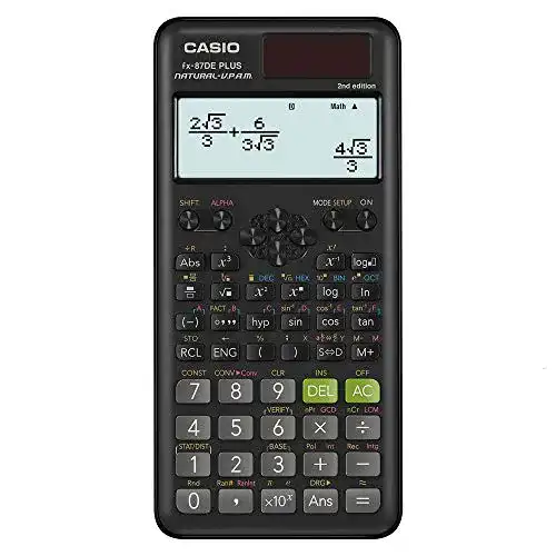 Taschenrechner Casio FX-87DE Plus-2 wissenschaftlich und nicht programmierbar